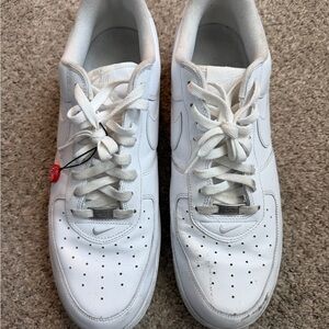 Nike Men's White Air Force 1 Sneakers